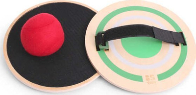 Set loje me raketa dore Buitenspeel Hand Racket Catch Game GA473, për fëmijë, shumëngjyrësh