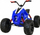 Quad elektrik për kalamoj Lucky Seven Blue, 12V, goma EVA, blu