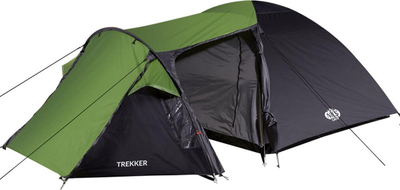 Çadër turistike Nils Extreme NC6012, 4 persona, dy shtresa, jeshile