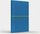 Fletore Like U Notebook A5 Fun M, 192 faqe, kapak poliuretani, blu lemon