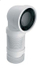 Tub fleksibël WC McAlpine WC-CON8F, 270-540mm, kënd 90°, i bardhë