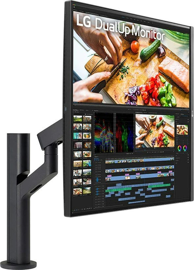 Monitor LG DualUp 28MQ780-B Ergo, 28", 2560 x 2880 (SDQHD), i zi