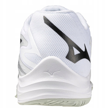 Këpucë sportive Mizuno Thunder Blade Z V1GA237016, për sallë, me shollë non marking, të bardha