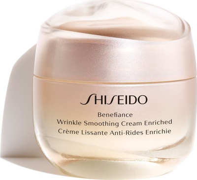 Krem fytyre Shiseido Benefiance Wrinkle Smoothing Cream Enriched, kundër rrudhave, 50 ml, bezhë