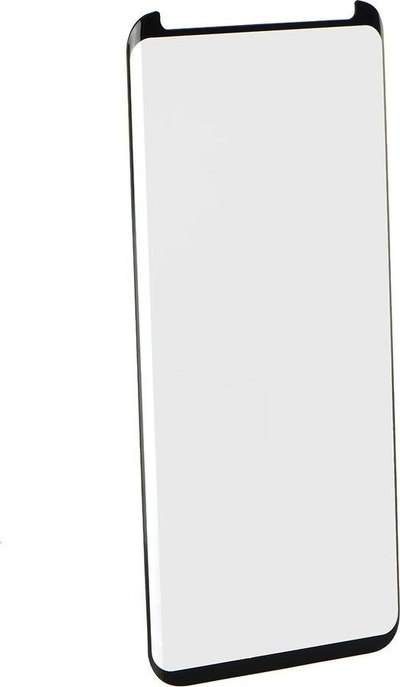 Xham mbrojtës 5D për Samsung Galaxy S9, xham i temperuar, mbulim i plotë, me kornizë të zezë