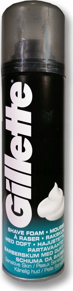 Shkumë rroje Gillette Sensitive, për lëkurë të ndjeshme, 200ml