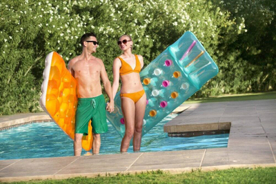 Shtrat notues Bestway Inflatable Swimming Mattress, 188x71cm, i verdhë