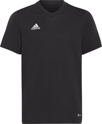 Bluzë sportive Adidas Entrada 22 Tee HC0443, pambuk, për kalamaj, e bardhë