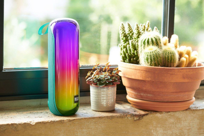 Kutizë zanore Bigben PARTY Tube, 30W, Bluetooth 5.3, me drita LED shumëngjyrëshe