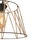 Llambë tavani metal + litar Ø30×81 cm (HM7566.01)