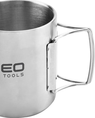 Filižan turistik Neo Tools 63-150, 0.3L, çelik inox, gri