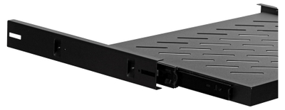 Raft tërheqës Lanberg AK-1006-B, për kabinet 19", 600mm, i zi