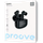 Dëgjuse wireless Proove Tempo TWS, ANC, me aplikacion, të zeza