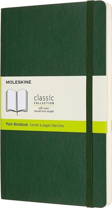 Fletore Moleskine Classic, A5 13 x 21 cm, 192 faqe, Myrtle Green