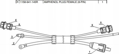 Plug saldimi Lincoln Electric EMA, 8-pin, plastik, i zi