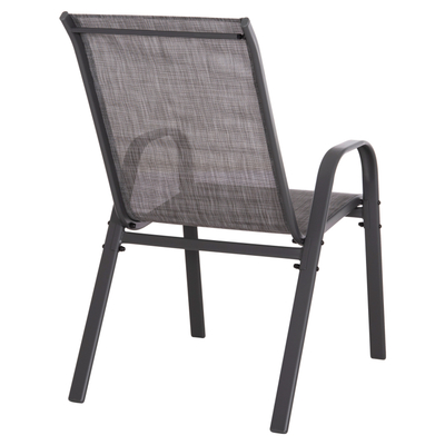 Karrige me krahë Leon për kopsht 55x70x91Hcm (HM5000.41), gri