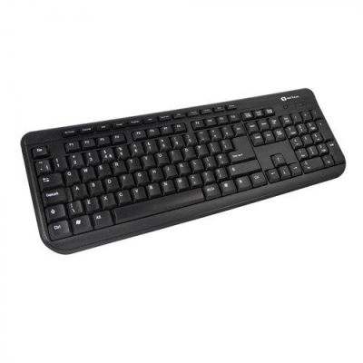 Tastierë Serioux Multimedia Classio, 117 taste, USB, e zezë