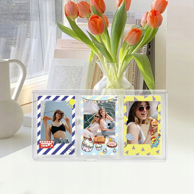 Sticker korniza LoveInstant për foto 2x3", set 10 copë, me ngjyra të ndryshme