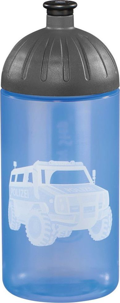 Shishe uji për fëmijë Step by Step City Cops, 500ml, plastike, blu