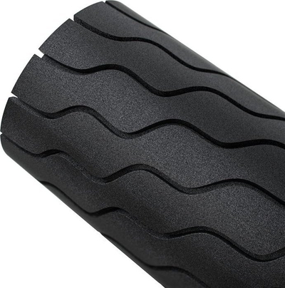 Ролер од пена Therabody Wave Roller, со вибрација, Блутут, црн