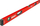 Nivel Sola BIG RED, 180cm, 0.3mm m, i kuq