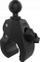 Bazë montimi RAM Mounts Tough-Claw Large, kapëse 2.5–5.5 cm, me topth, e zezë