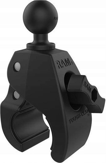 Bazë montimi RAM Mounts Tough-Claw Large, kapëse 2.5–5.5 cm, me topth, e zezë