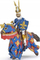 Figurë kalorësi Papo Blue Fleur De Lys Knight, plastike, shumëngjyrëshe