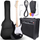 Set kitarë elektrike NN EG SET BK, amplifier 20W, stratocaster, e zezë