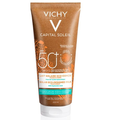 Krem dielli Vichy Capital Soleil SPF 50+, qumësht mbrojtës, 200 ml