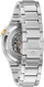Orë për meshkuj Bulova Automatic Machine 98A224, e argjendtë