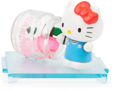 Lodër koleksionuese Hello Kitty Apple Workshop Micro Box HKT39000, set mini, e shumëngjyrshme