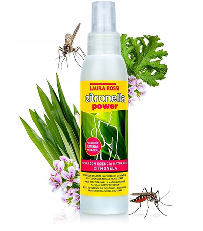 Spray trupor La Casa de los Aromas Citronella Power, lemongrass, 125ml