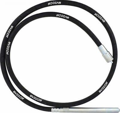 Додаток вибратор за бетон Hoozar AW08410 AW08411, 4m, 35mm, сива