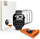 Xham mbrojtës Tech Protect Easy Set Flex Plus për Apple Watch 44mm, 3 copë, i zi