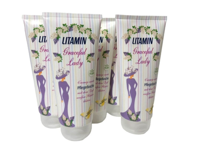 Krem dushi Litamin Charming Lady, bazë manushaqe, 200ml