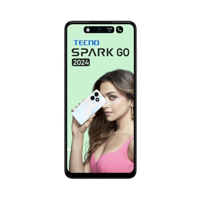 Telefoni Tecno Spark Go 2024, 64GB, 8GB RAM, i bardhë