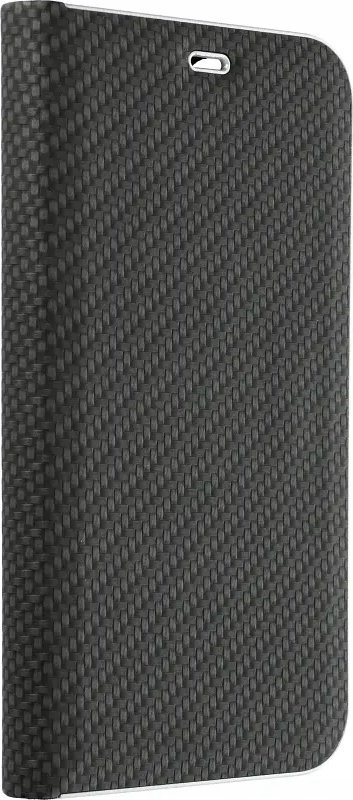 Kallëp libër Vennus për Samsung Galaxy A25 5G, me magnet, me efekt karboni, i zi