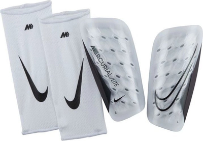 Mburoja e kercirit Nike Mercurial Lite DN3611 100, per futboll, me menge kompresuese, e bardhe