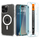 Mbështjellës për iPhone 16 Pro Max Spigen Ultra Hybrid MagSafe, transparent
