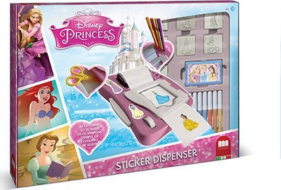 Set stampash Multiprint Disney Princess, 7 vula, album me stilolapsa, shumëngjyrësh