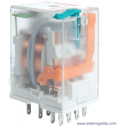 Rele industrial RELPOL R15-2113-23-1024-WT, 24V DC, 10A