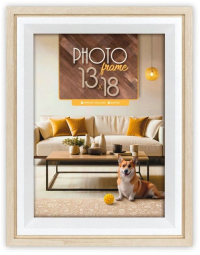 Kornizë fotografish ZEP Bologna BG623C, dru MDF, 20 x 30 cm, krem e bardhë