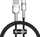 Kabllo karikimi Baseus, USB në USB C, 66W, e zezë