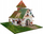 Set ndërtimi Brick Trick Forest House, tulla të vërteta, për kalamaj