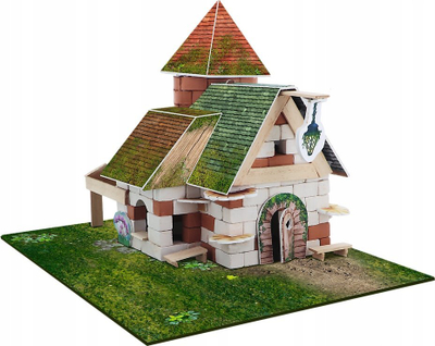 Set ndërtimi Brick Trick Forest House, tulla të vërteta, për kalamaj