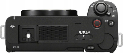 Kamerë vlogu Sony ZV-E1, Full Frame 12MP, 4K 10-bit, me objektiv 28-60mm, e zezë