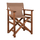 Karrige regjisori Limnos Walnut HM10368.04, dru ahu masiv, e palosshme, ngjyrë mocha