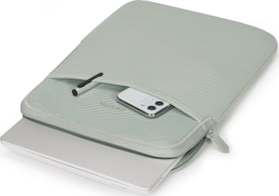 Çantë laptopi Dicota Case Eco Slim M për Microsoft Surface Laptop, deri 15", silver sage