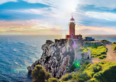 Puzzle Trefl Melagavi Lighthouse, 1000 elemente, shumëngjyrësh